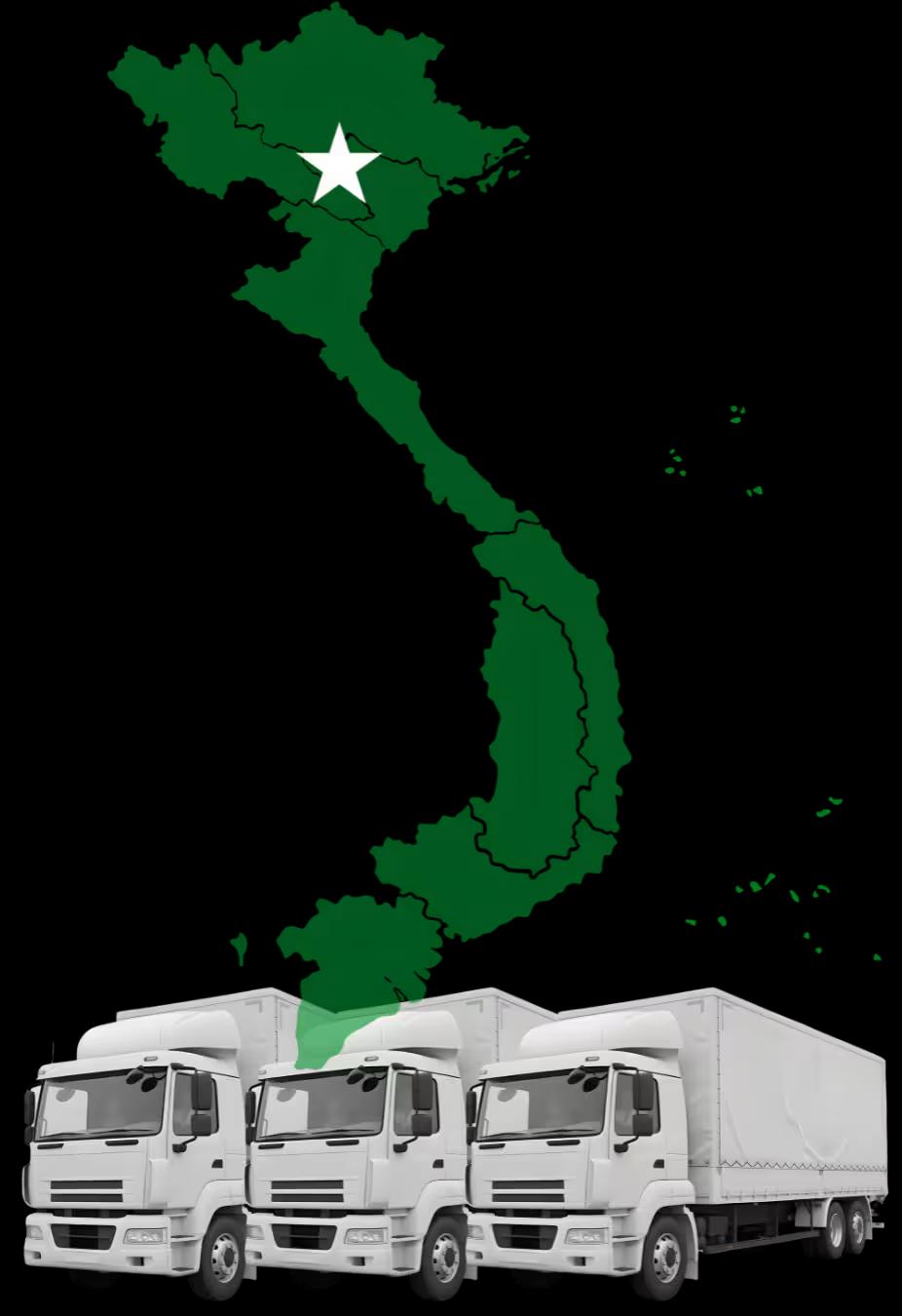 Vietnam with truck image